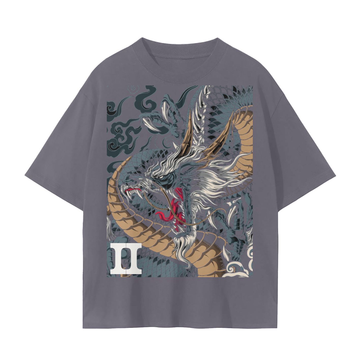 2 graphic Tee-mushu
