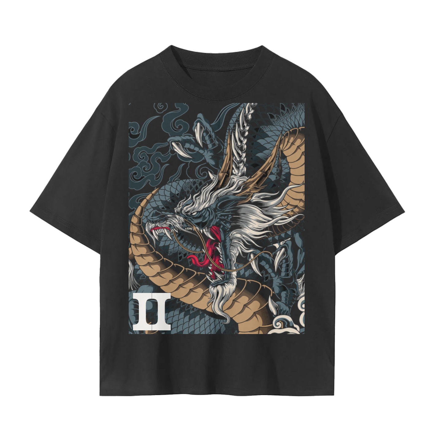 2 graphic Tee-mushu