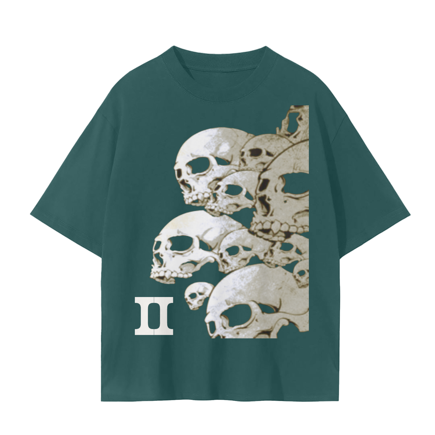 2 GRAPHIC TEE-BAG OF BONES