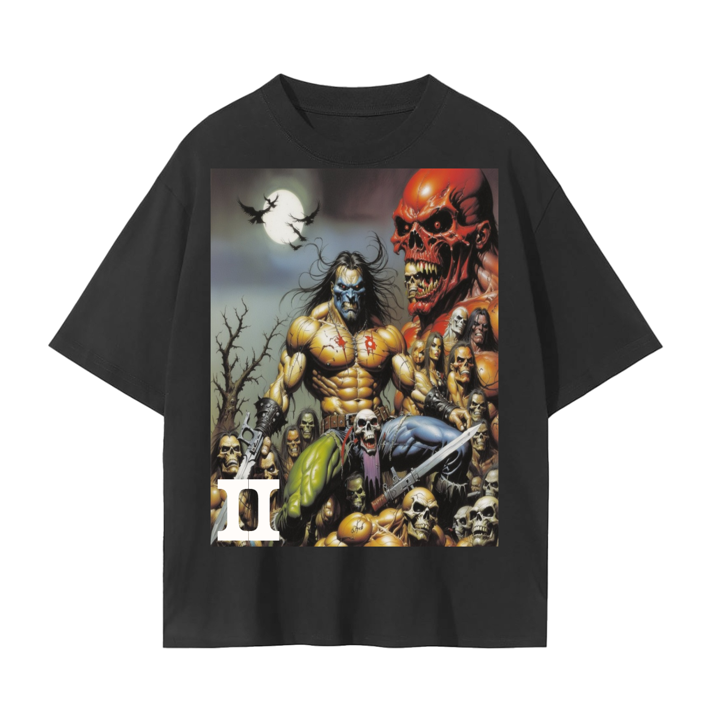 2 Graphic Tee -blktober