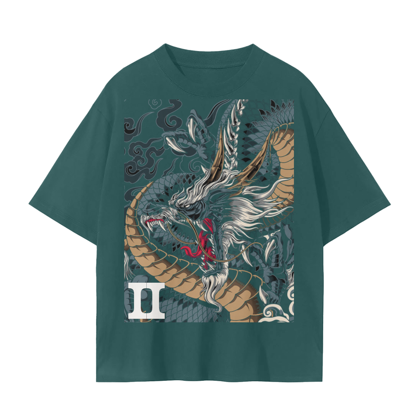 2 graphic Tee-mushu