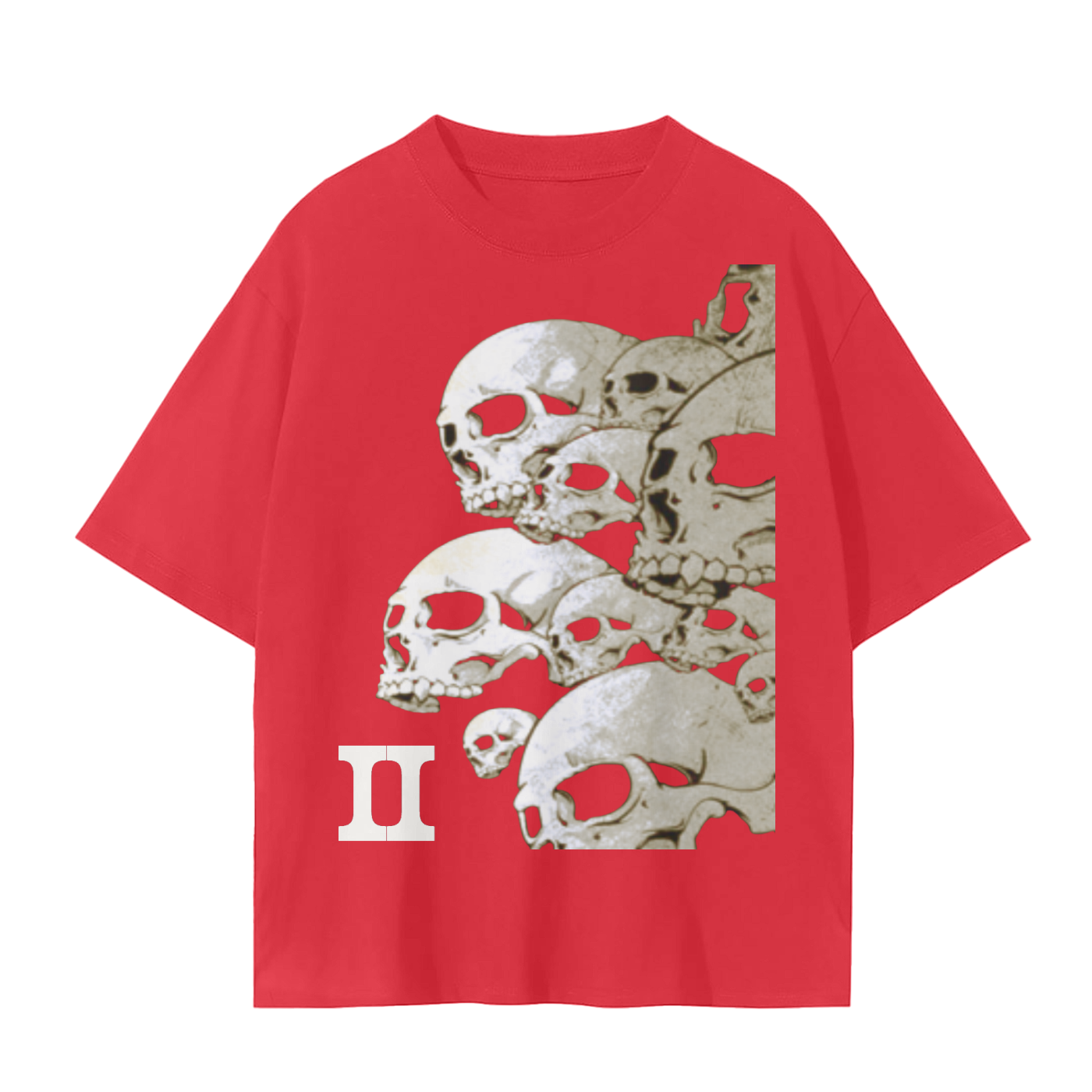 2 GRAPHIC TEE-BAG OF BONES
