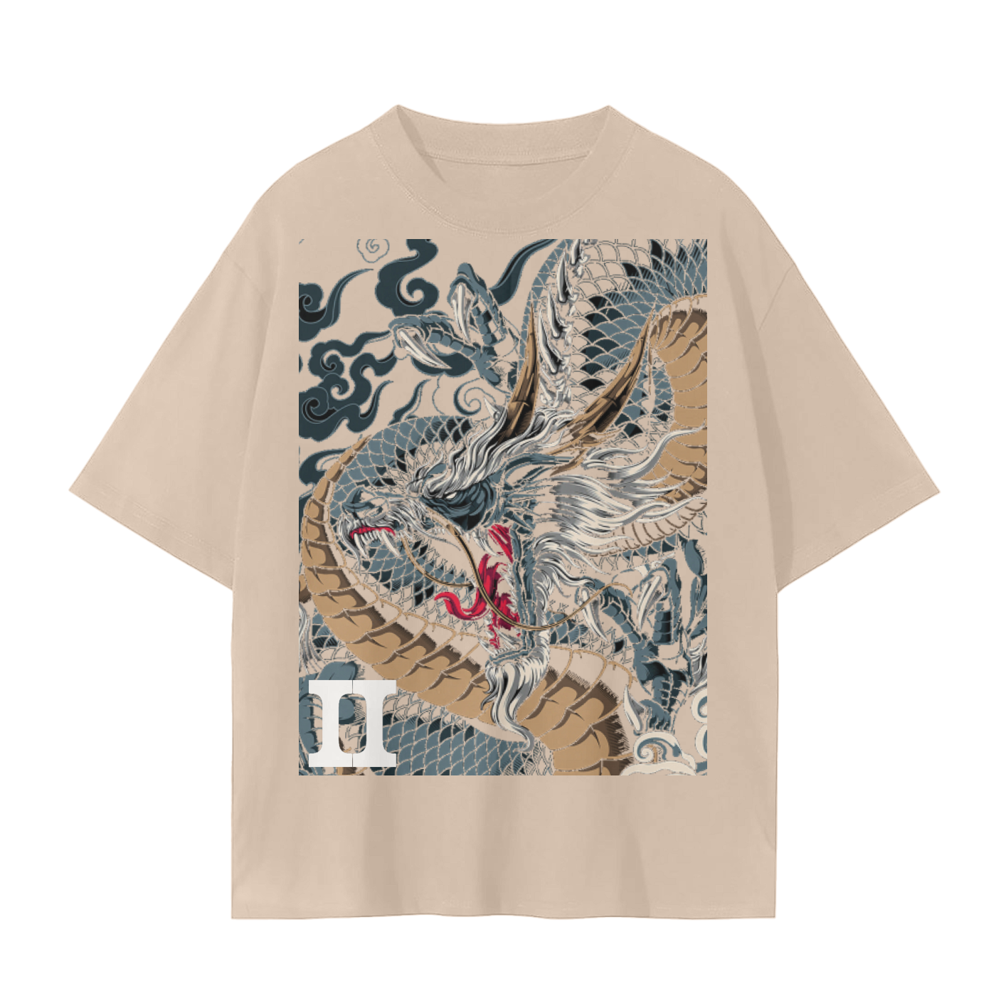 2 graphic Tee-mushu